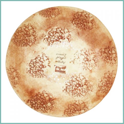 Mittelgroßer dekorativer Teller (Plattentechnik) 22,5cm