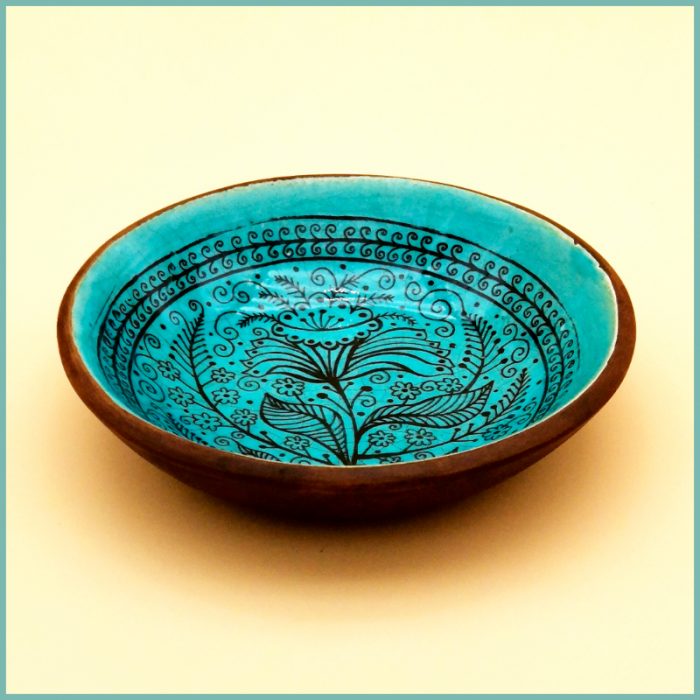 Runde Schale 14 x 3,4 (Stil: Traditionelle Töpfereien) Motiv 1