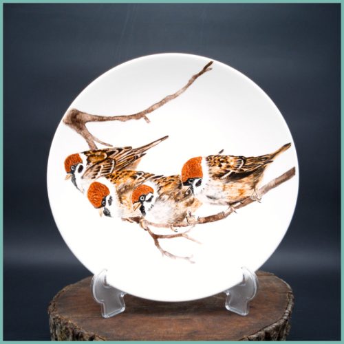 Teller Sparrow Collection groß 24,5cm M3