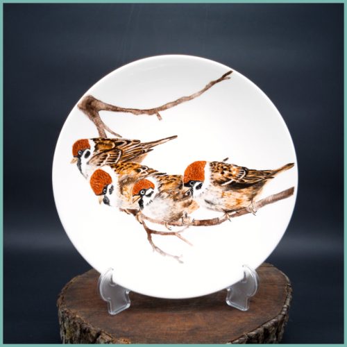 Teller Sparrow Collection groß 24,5cm M3